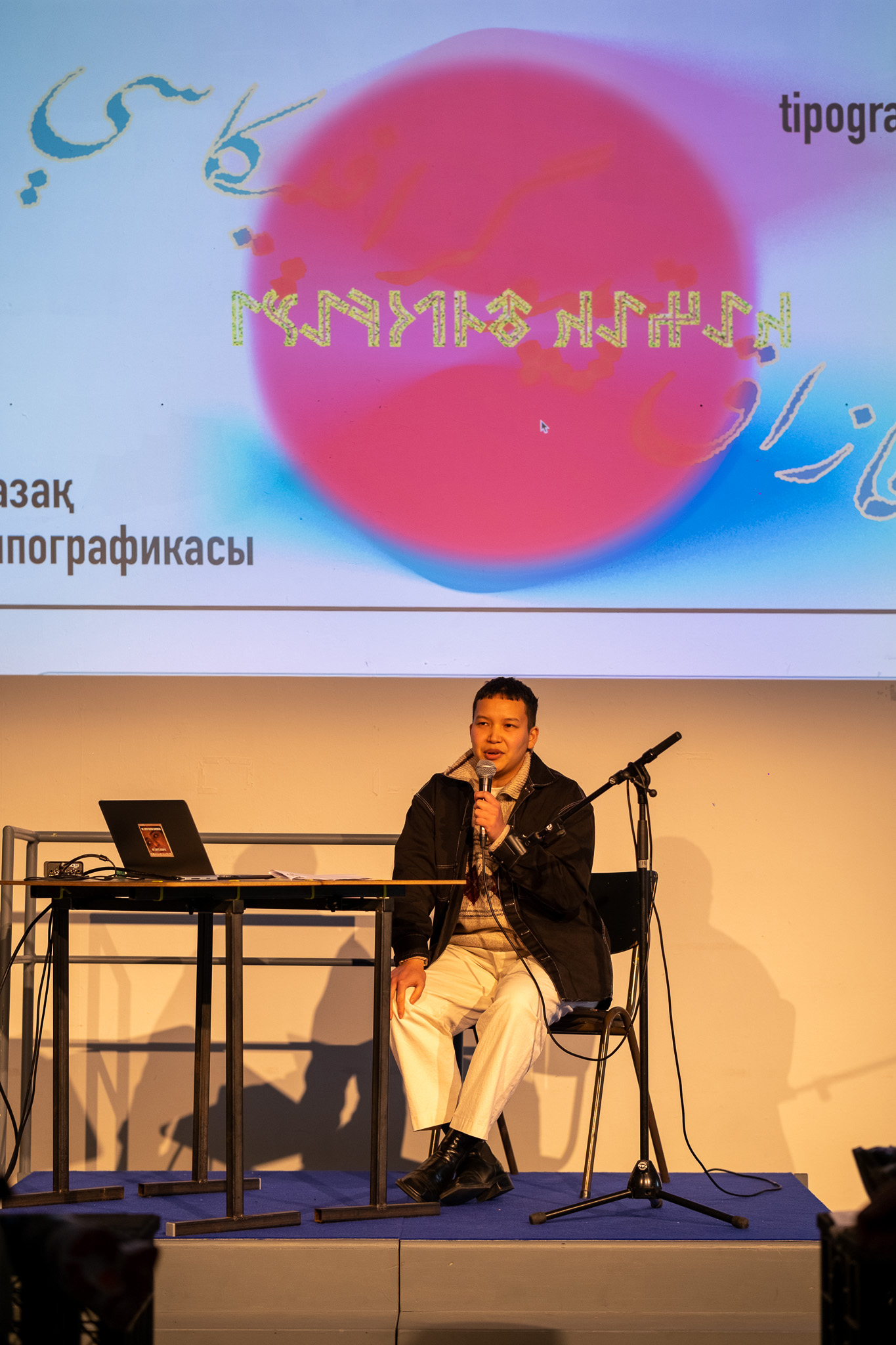 kaz type lecture at BarTalk