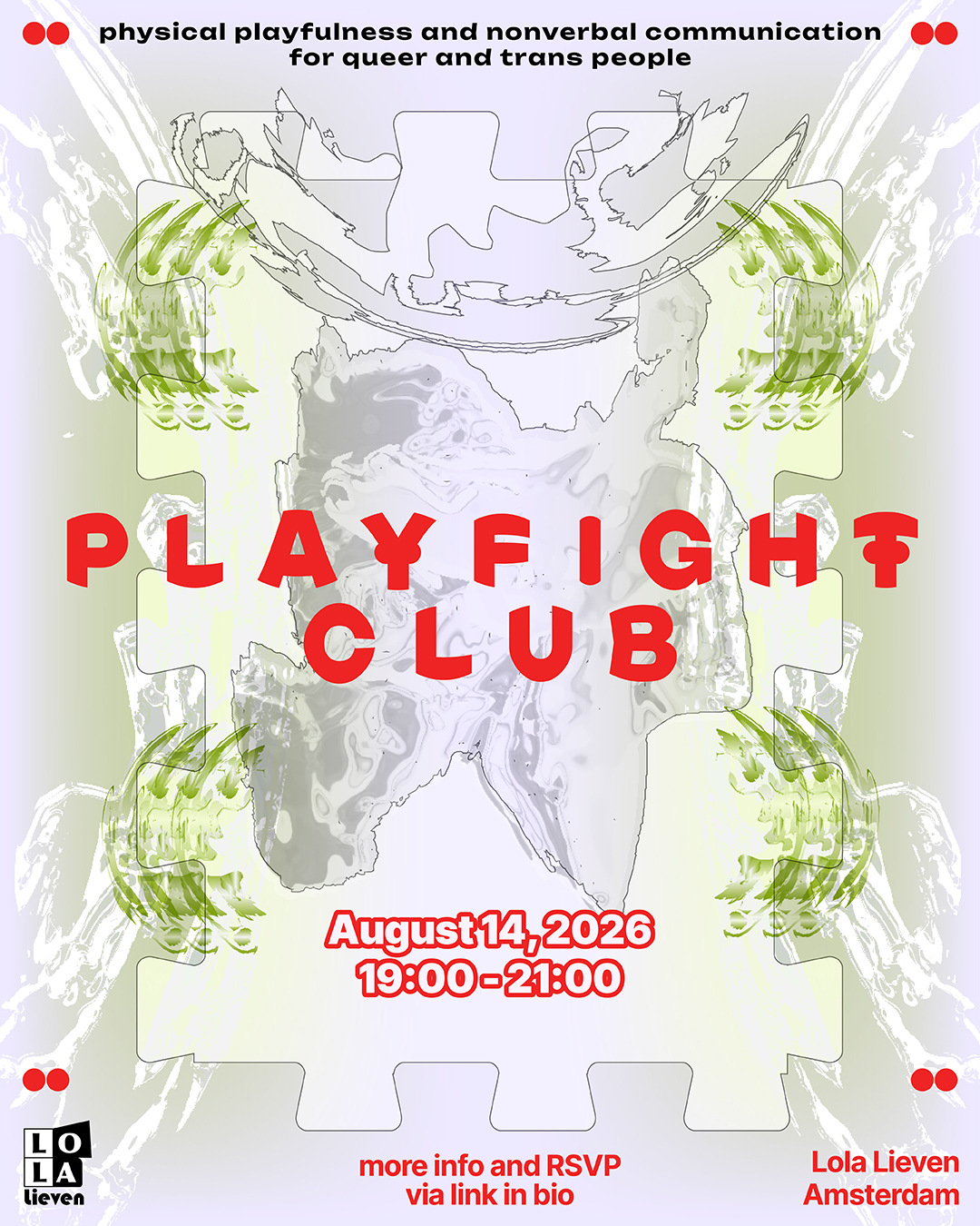 visual identity and poster designs for Playfight Club